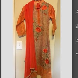 Indian Pakistani New Salwar Kameez Stitched Suit